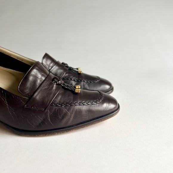 Bally Brown Genuine Leather Classic Pumps size 8.5N - Picture 15 of 15
